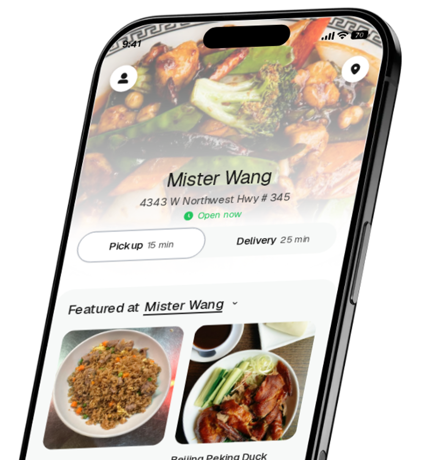 Mister Wang app preview